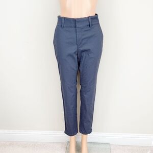 Loft Grey Ankle Cropped  Pants
